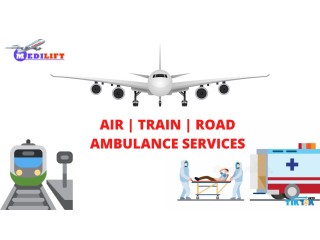 Book Medilift Train Ambulance in Jamshedpur with Incredible Healthcare Facility