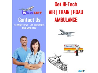 Get a Superlative & Reliable Train Ambulance in Guwahati by Medilift