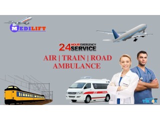 Take the Benefit of ICU Train Ambulance in Ranchi by Medilift