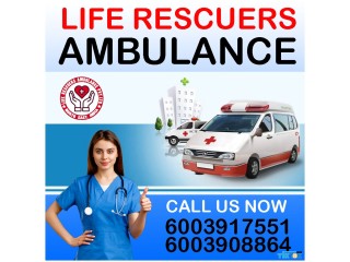 Hire an Emergency Ventilator Ambulance Service in Guwahati – Life Rescuers