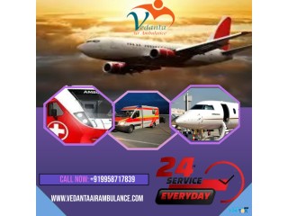 Vedanta Air Ambulance Services in Ranchi with Emergency Medical Facilities