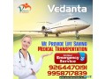 vedanta-air-ambulance-services-in-raipur-with-all-medical-support-small-0