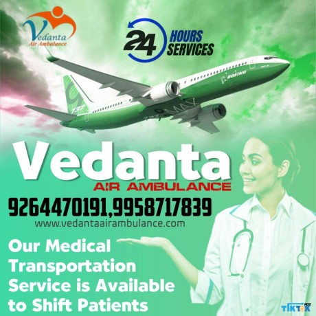 vedanta-air-ambulance-services-in-varanasi-with-complete-medical-care-at-the-best-price-big-0