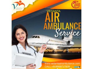 Vedanta Air Ambulance Service in Allahabad Along with the Experience Doctors Team