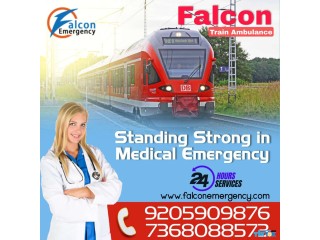 Falcon Train Ambulance in Ranchi is dedicated to Delivering a Risk-Free Journey to the Patients