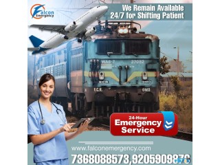 Falcon Train Ambulance in Patna Provides a Convenient and Cost-Effective Medium of Transfer