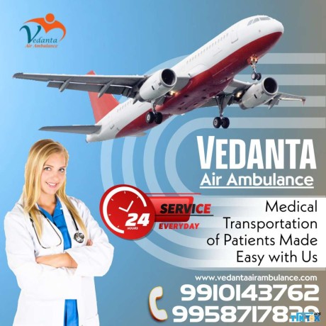 vedanta-air-ambulance-service-in-jabalpur-with-an-experienced-health-care-team-big-0