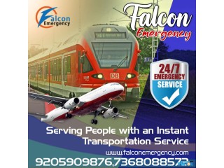 Falcon Emergency Train Ambulance in Jamshedpur is Very Useful during Patient Transportation