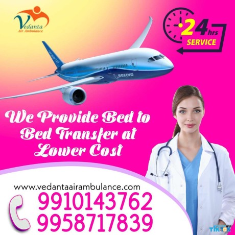 reliable-and-very-secure-vedanta-air-ambulance-service-in-bokaro-with-all-medical-solutions-big-0