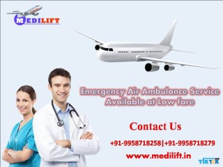 Obtain The Fastest Air Ambulance in Ranchi for Critical Transfer