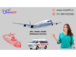 Urgently Move the Patient through Medilift Train Ambulance in Jamshedpur
